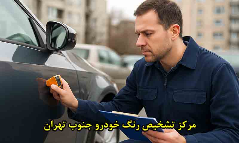 مرکز تشخیص رنگ خودرو در جنوب تهران