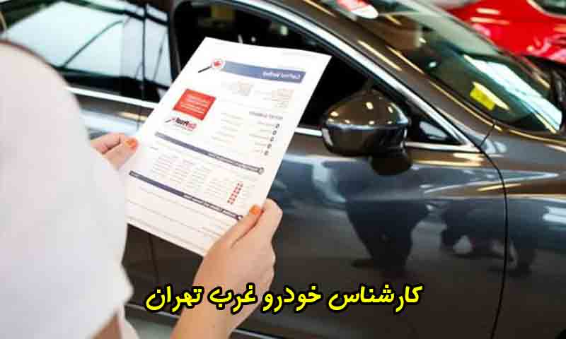 کارشناس رنگ خودرو غرب تهران